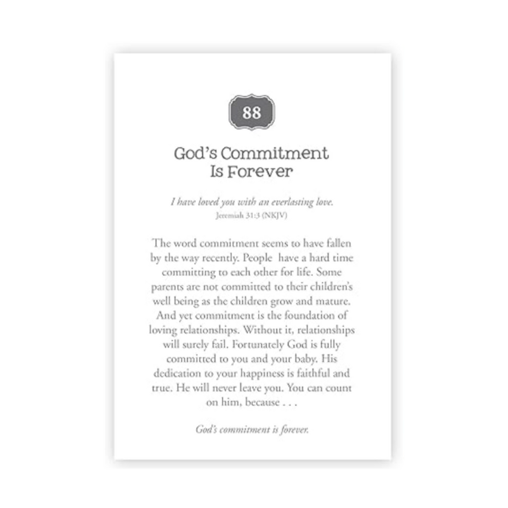 101 Quiet Moments with God - For New Moms! (Girl) page 88