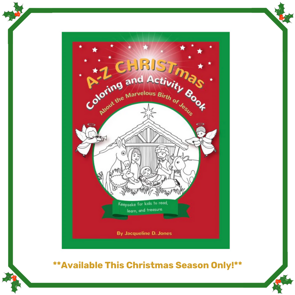 A-Z Chritsmas Coloring and Activity Book