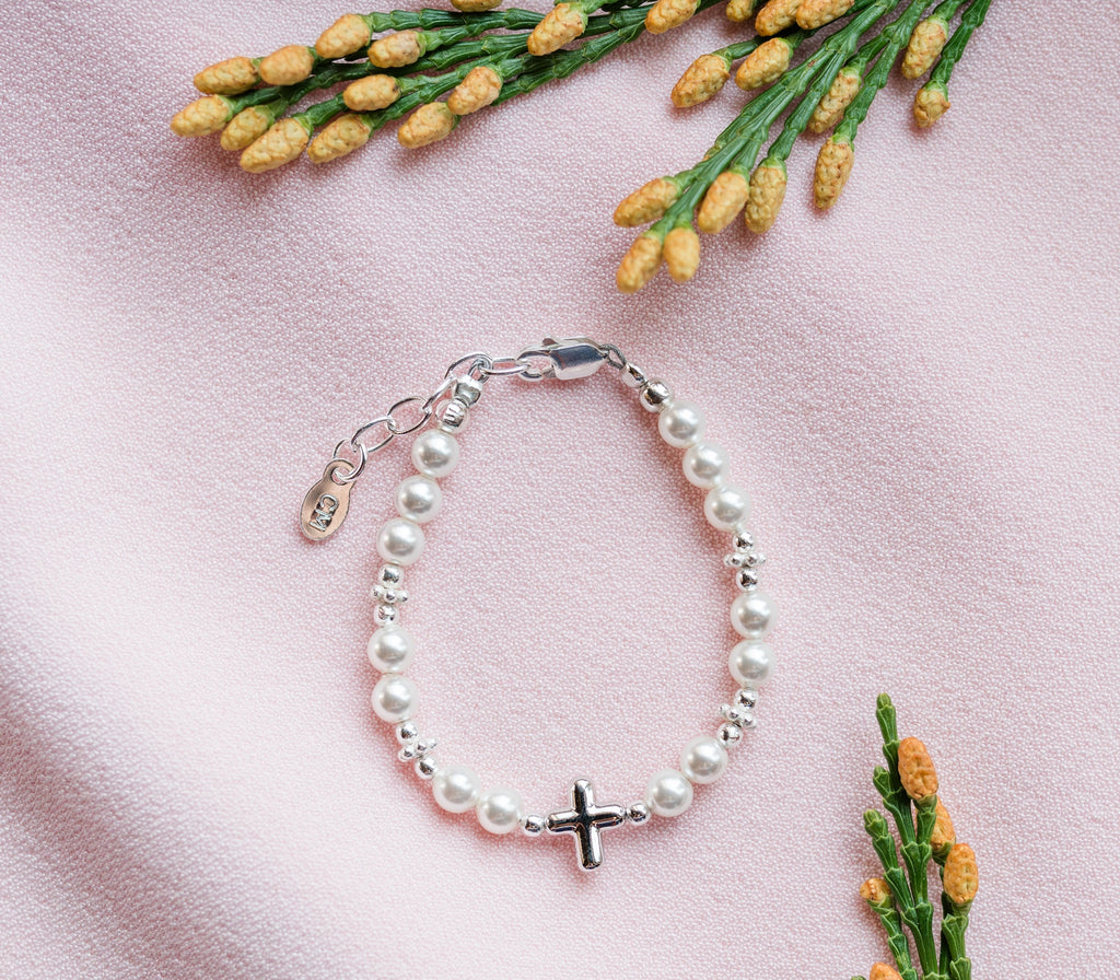 Blessed Baby Baptism Bracelet photo
