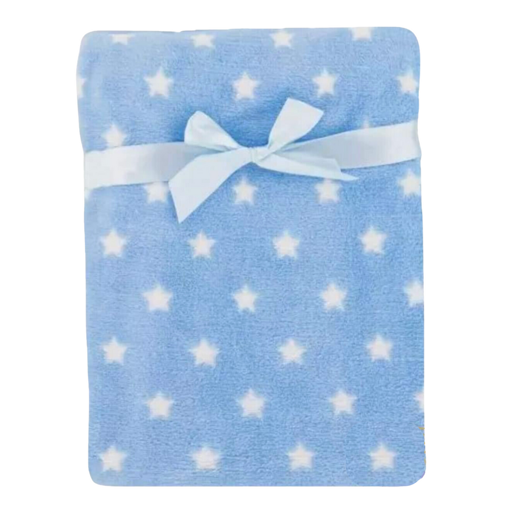 Blue Stars Fleece Blanket