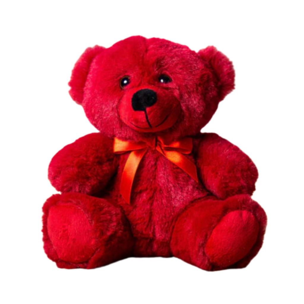 Bright & Cheery Mini Bear- red