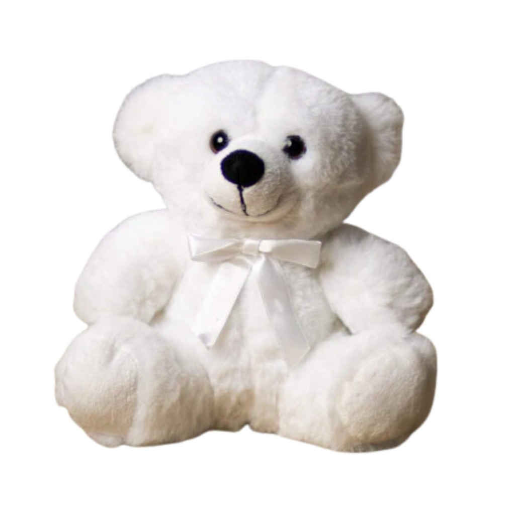 Bright & Cheery Mini Bear- white
