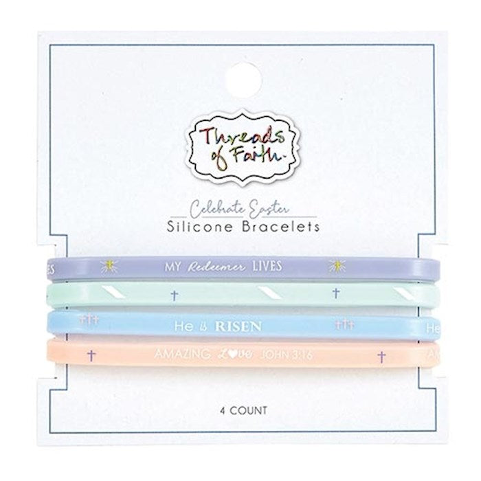 Easter-Themed Silicone Bracelets