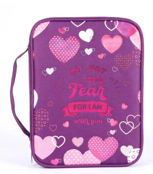 Fearless Faith Bible Cover – 'Do Not Fear, For I Am With You