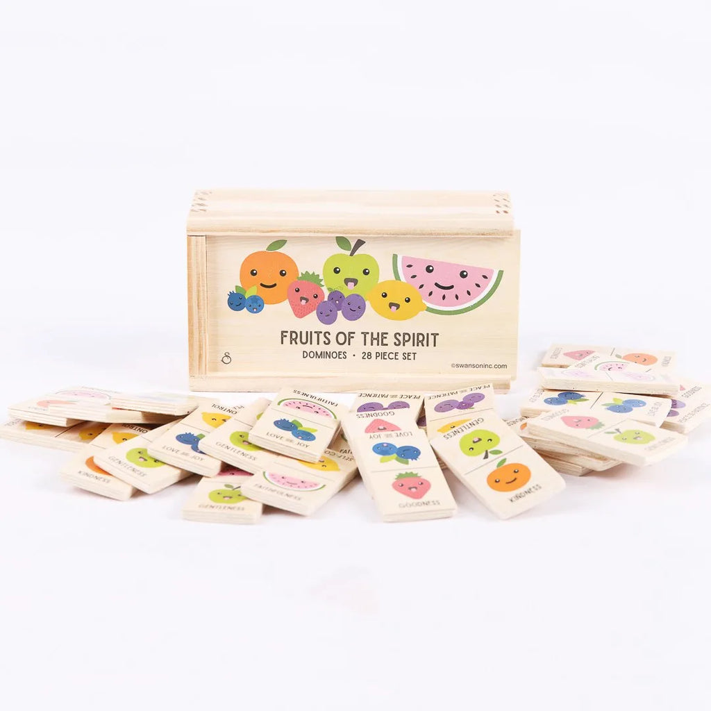 Fruit of the Spirit Wood Dominos 2