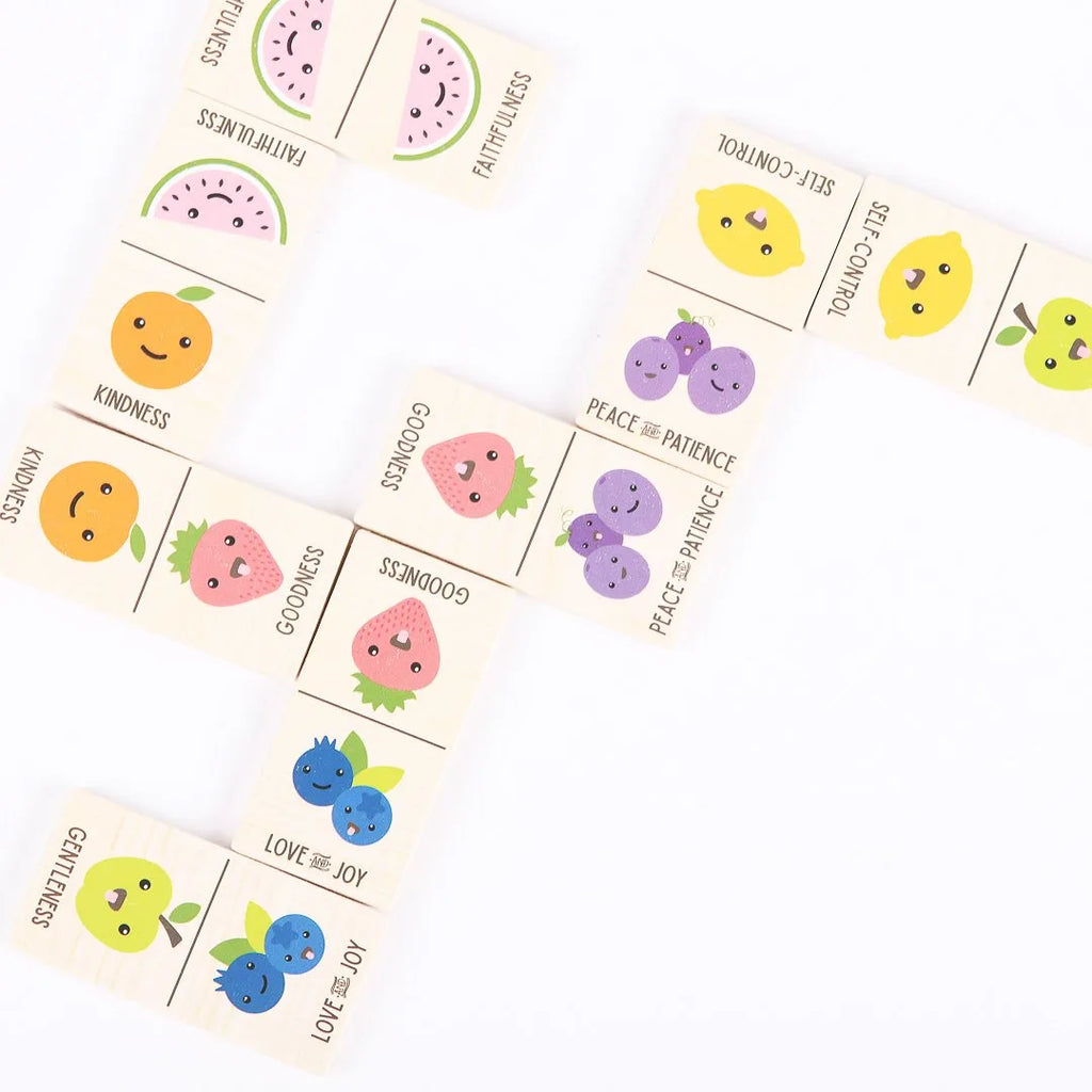 Fruit of the Spirit Wood Dominos 3