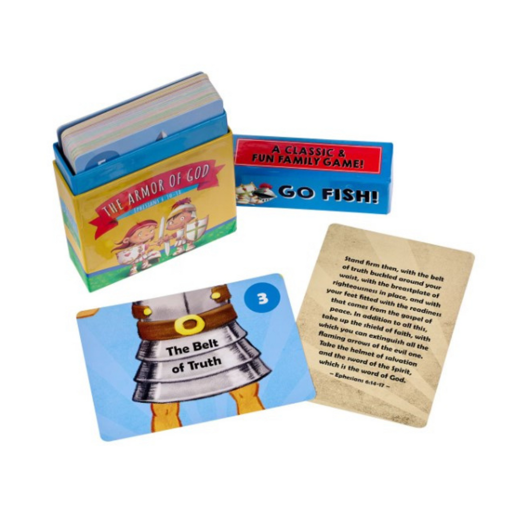 Go Fish! Armor of God Card Game sample