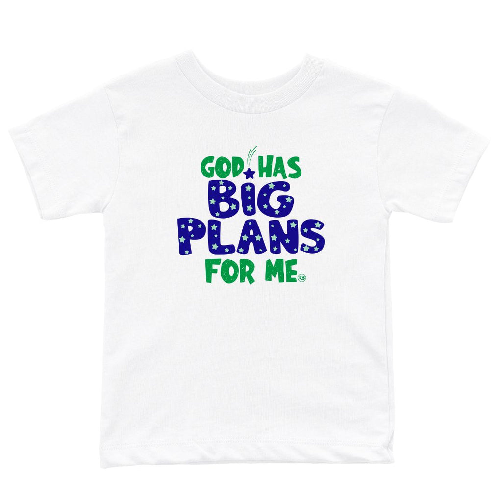 God Has Big Plans for Me Boys T-shirt
