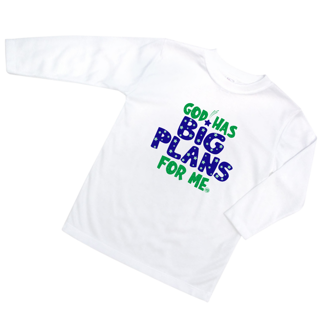 God Has Big Plans for Me Boys T-shirt Long sleeve
