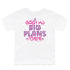 God Has Big Plans for Me - Girl's Infant T-shirt