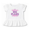 God Has Big Plans for Me (Ruffle Tee) – Christian T-Shirt for Toddler Girls