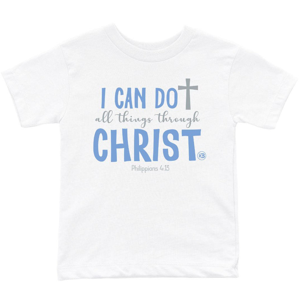 I Can Do All Things Through Christ boy t-shirt