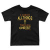 I Can Do All Things Through Christ (Black) – Christian T-Shirt for Boys