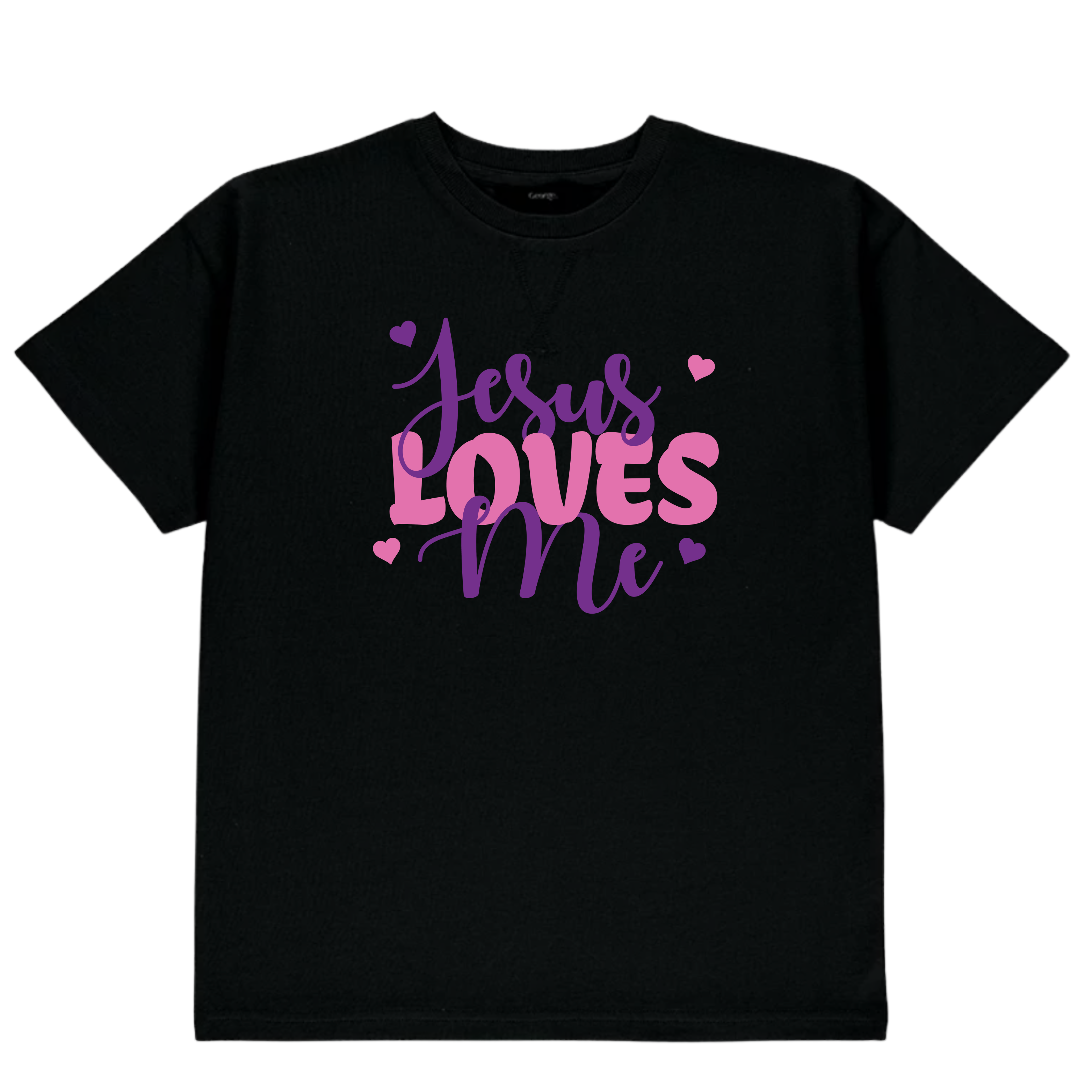 Jesus Loves Me - Girl's Toddler Christian T-shirt