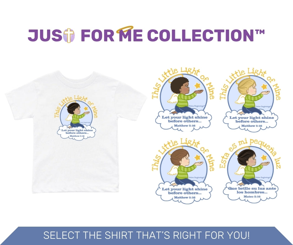 'This Little Light of Mine T-shirt' - Boys Toddler T-shirt - Divine Beginnings, LLC