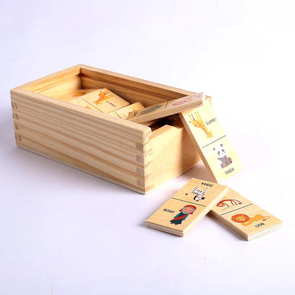 Noah's Ark Wood Dominos 4