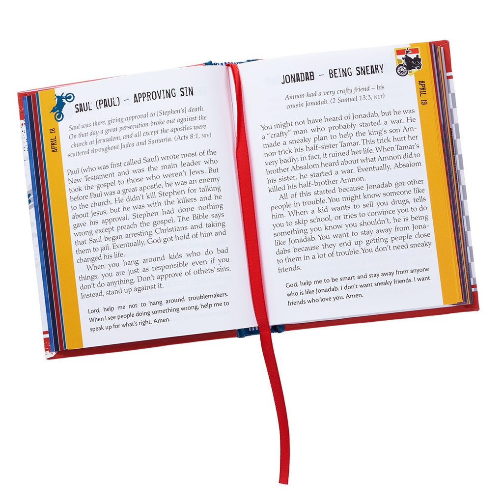 One-Minute Devotions for Boys sample 2