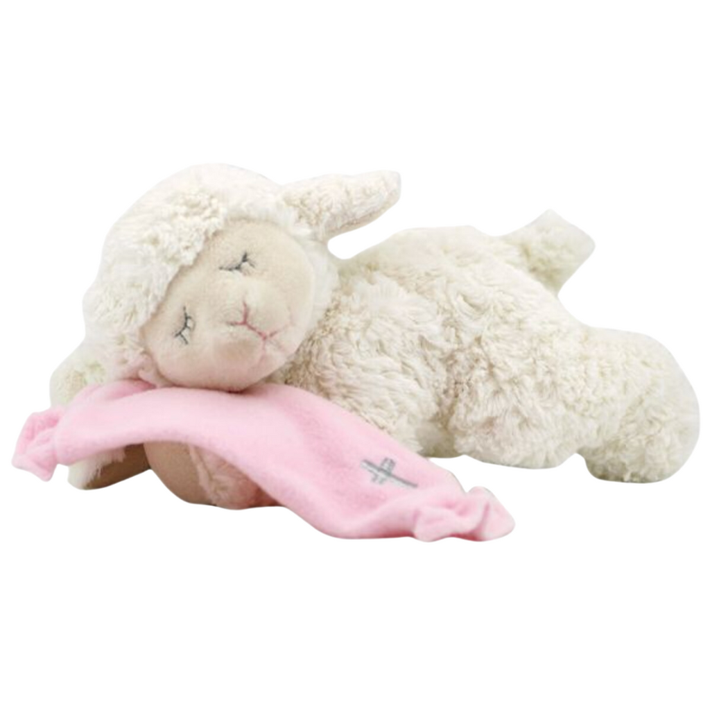 Praying Lamb- pink