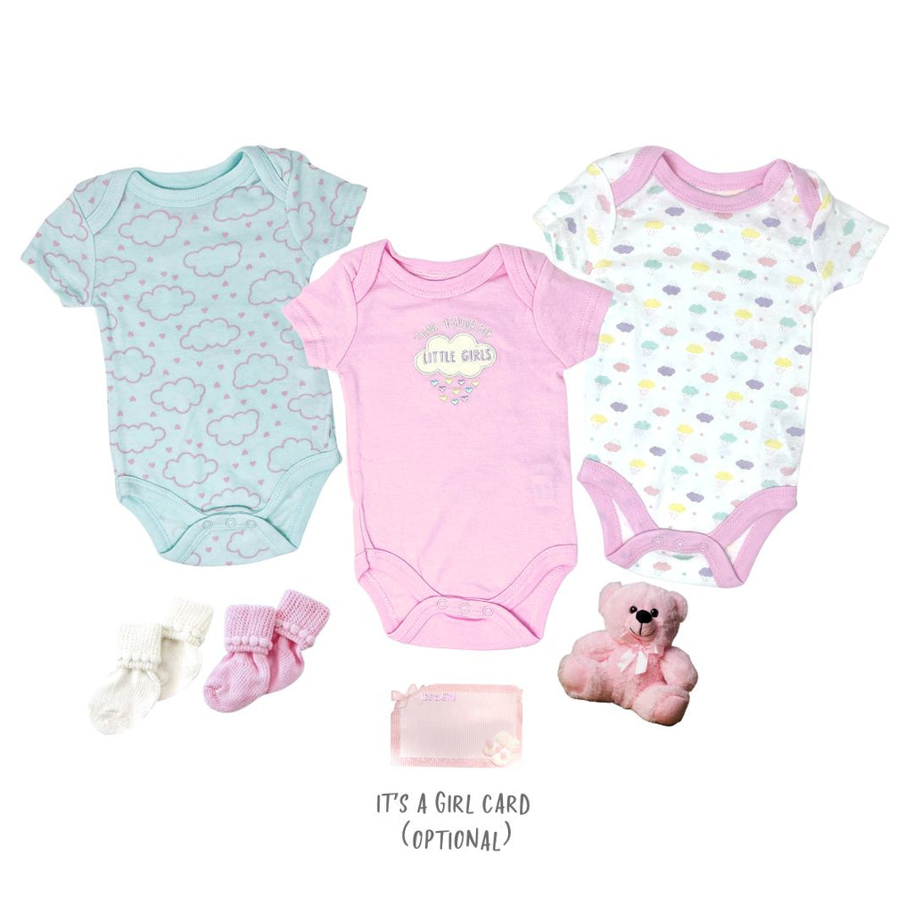 Thank Heaven For Little Girls - Pink 6-Piece Bundle Set (Infants) Inclusion