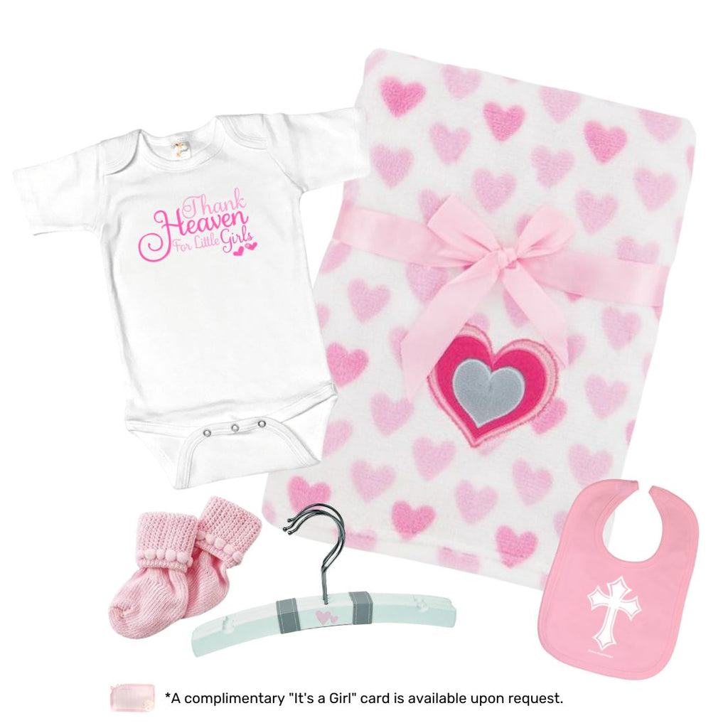 Thank Heaven For Little Girls 5-Piece Gift Set (Infants) Inclusion