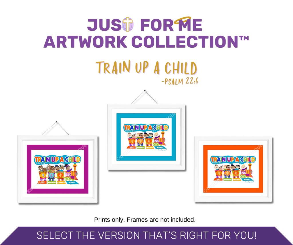 Train Up A Child Artwork Christian Artwork collection