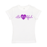 BeYOUtiful - Big Girls Inspirational T-shirt