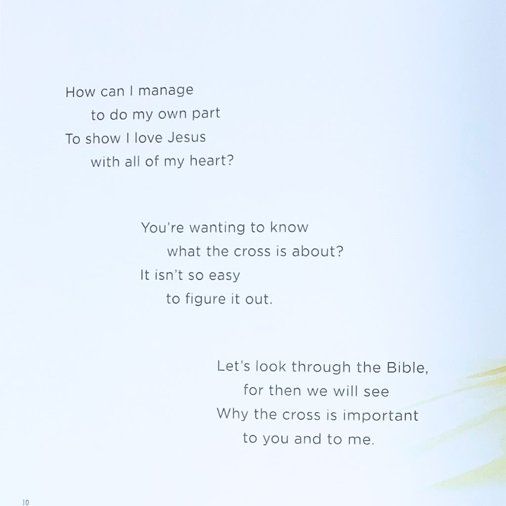 Why Is There A Cross sample page