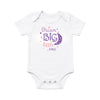 Dream Big Little One – Christian Baby Bodysuit for Girls