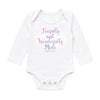 Fearfully and Wonderfully Made Pastel Bodysuit — Christian Baby Girl Bodysuit