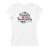 I Am Fearfully and Wonderfully Made (Script Design) – Christian T-Shirt for Girls