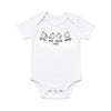 Pray Eat Burp Sleep (Repeat) — Unisex Baby Bodysuit