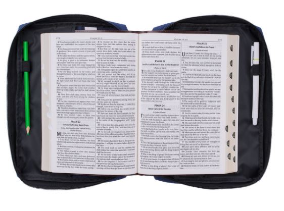 Bible Cover - With God All Things Are Possible sample
