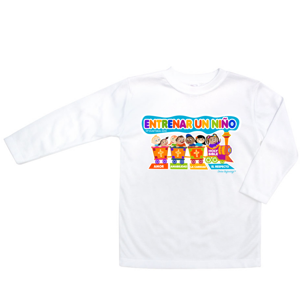 Entrenar Un Niño T-shirt Spanish Long Sleeve