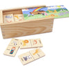 Noah's Ark Wood Dominos