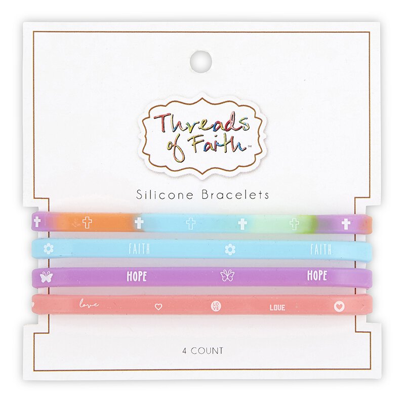 Pastel Silicone Bracelets