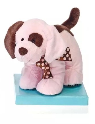 Puppy Rattle- pink