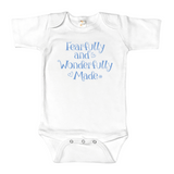 Fearfully and Wonderfully Made - Boy's Infant Onesie