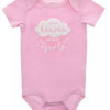 Thank Heaven For Little Girls Onesie - Pastel Pink