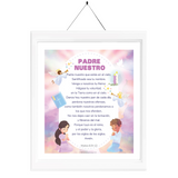 The Lord's Prayer Wall Art (English and Spanish)
