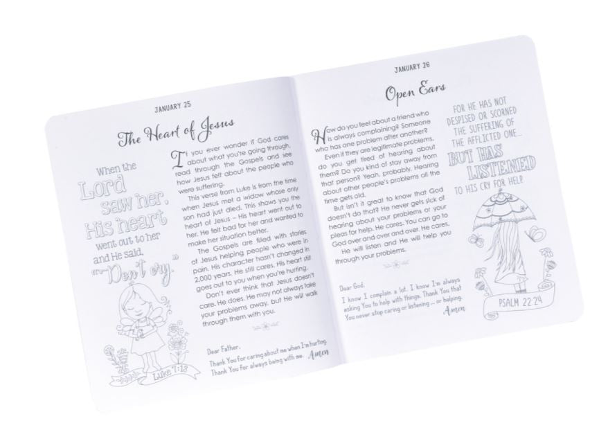 The Illustrated Devotional For Girls inside