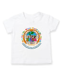 He's Got The Whole World In His Hands - Toddler Boys Christian T-Shirt - Orange