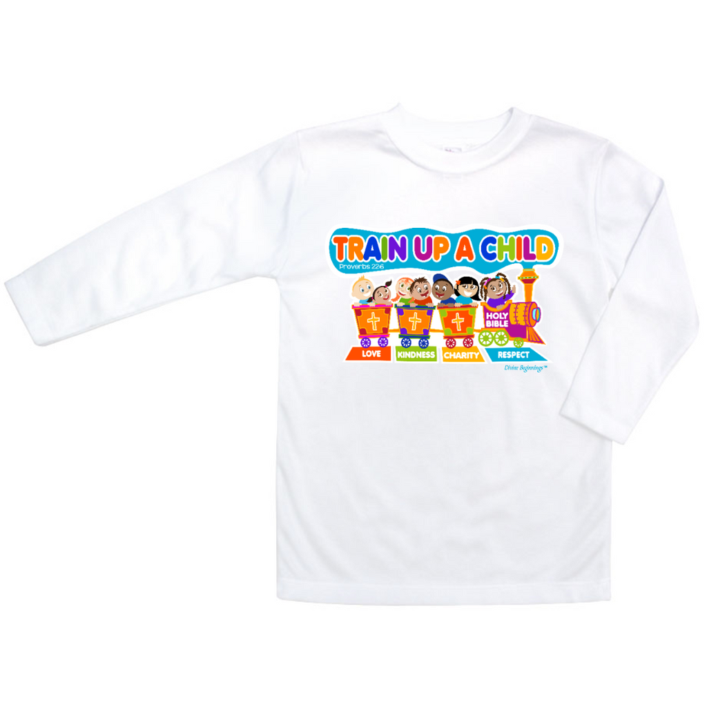 Train Up A Child T-shirt English Unisex Long sleeve