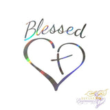 DIVINE DECALS™ - "Blessed" Car Window Decals - Divine Beginnings, LLC