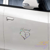 DIVINE DECALS™ - "Blessed" Car Window Decals - Divine Beginnings, LLC