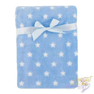 Blue Stars Fleece Blanket Accessories