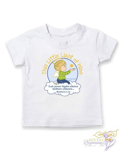 'This Little Light of Mine T-shirt' - Boys Toddler T-shirt - Divine Beginnings, LLC